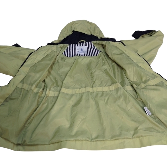 London Fog Women's Green Hooded Jacket Coat Sz Medium 10-12 - Picture 7 of 9